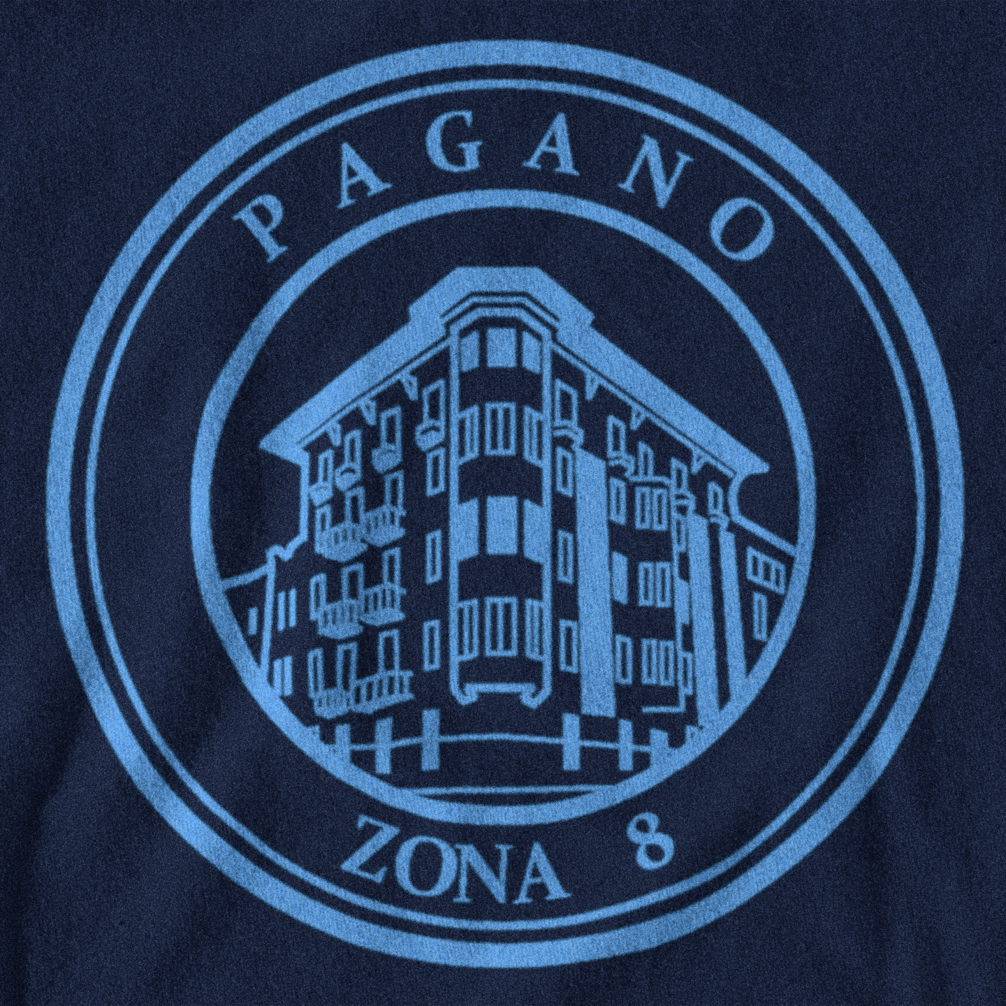 MAGLIETTA PAGANO (ZONA 8) NERAZZURRA