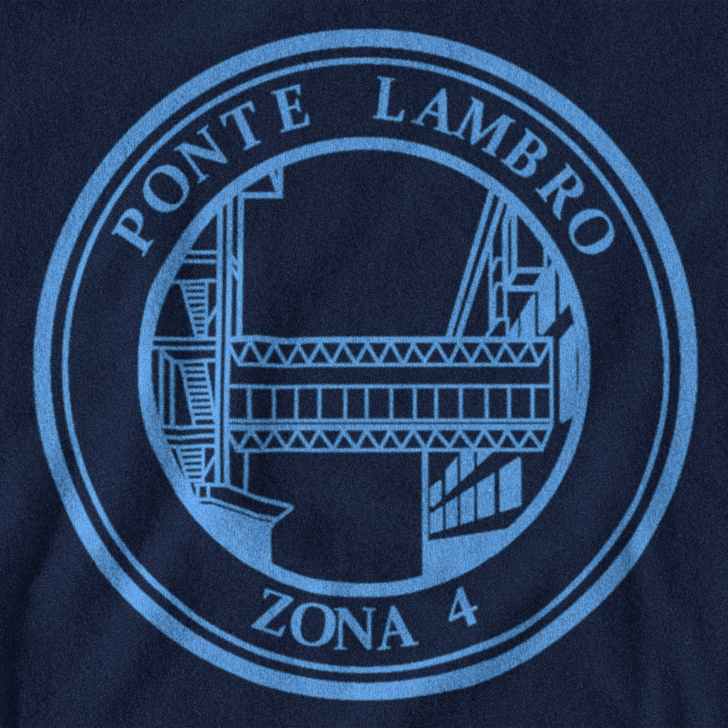 MAGLIETTA PONTE LAMBRO (ZONA 4) NERAZZURRA