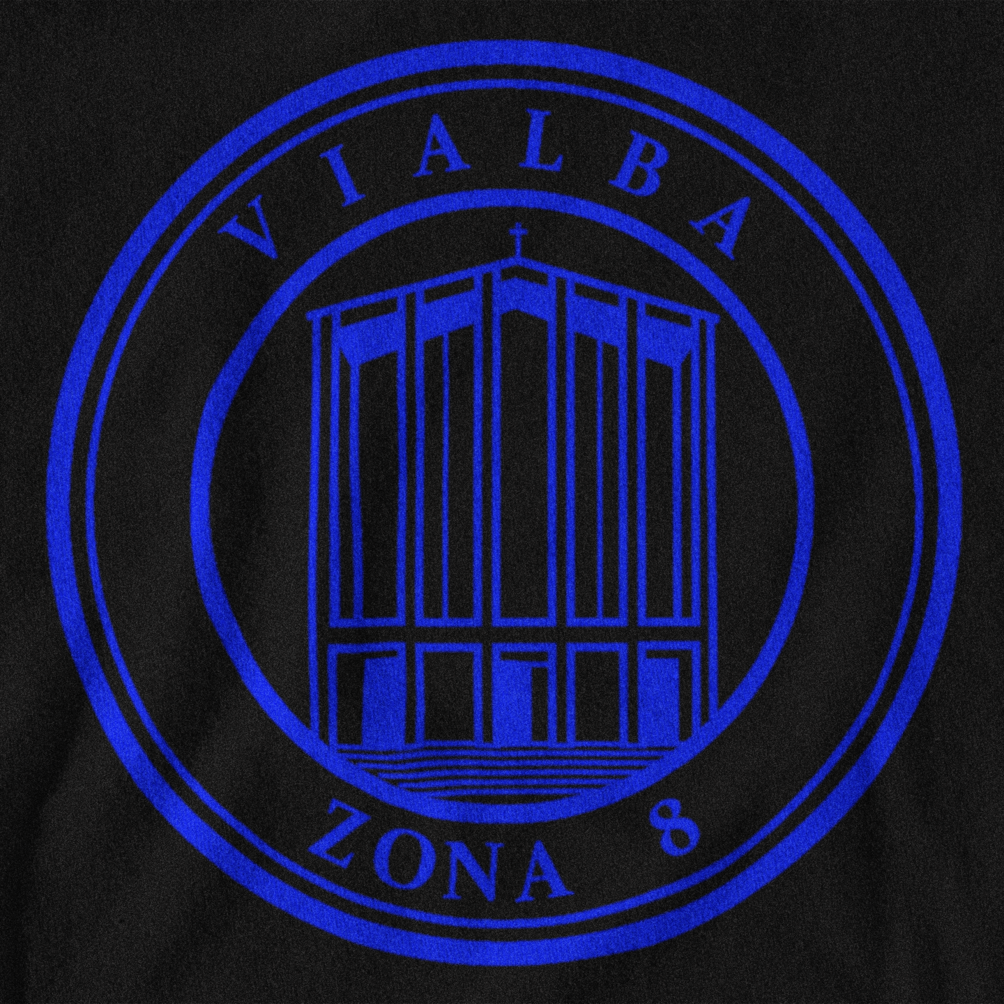 MAGLIETTA VIALBA (ZONA 8) NERAZURRA