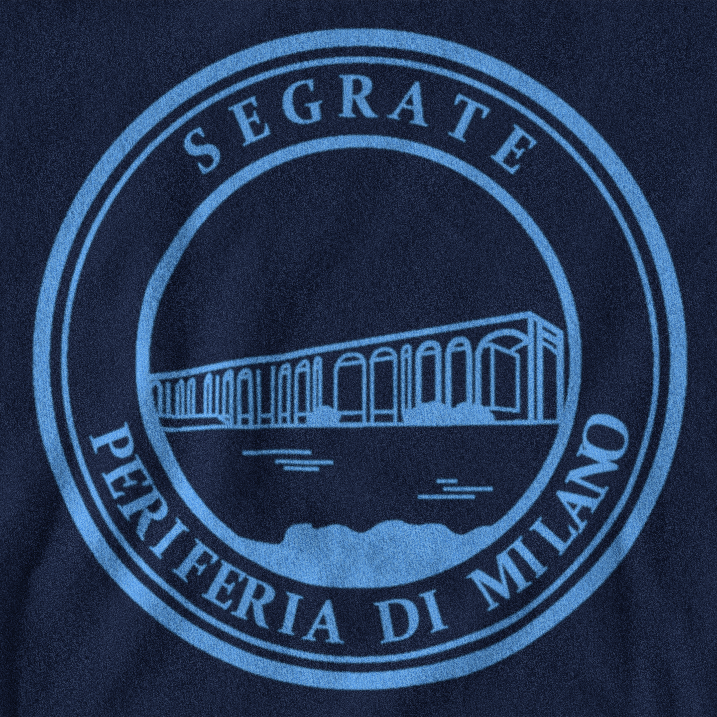 MAGLIETTA SEGRATE NERAZZURRA - PERIFERIA DI MILANO