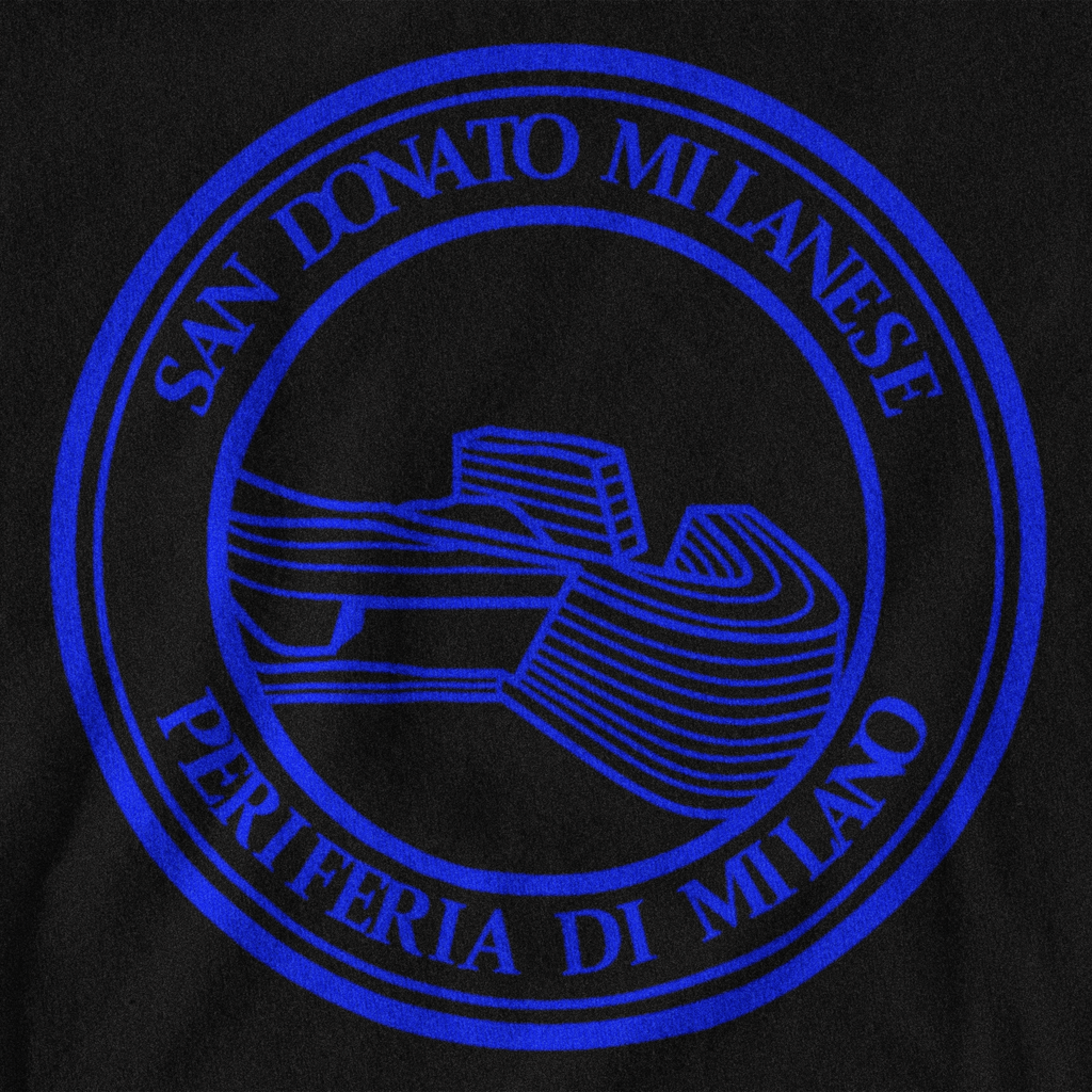 MAGLIETTA SAN DONATO MILANESE NERAZZURRA - PERIFERIA DI MILANO