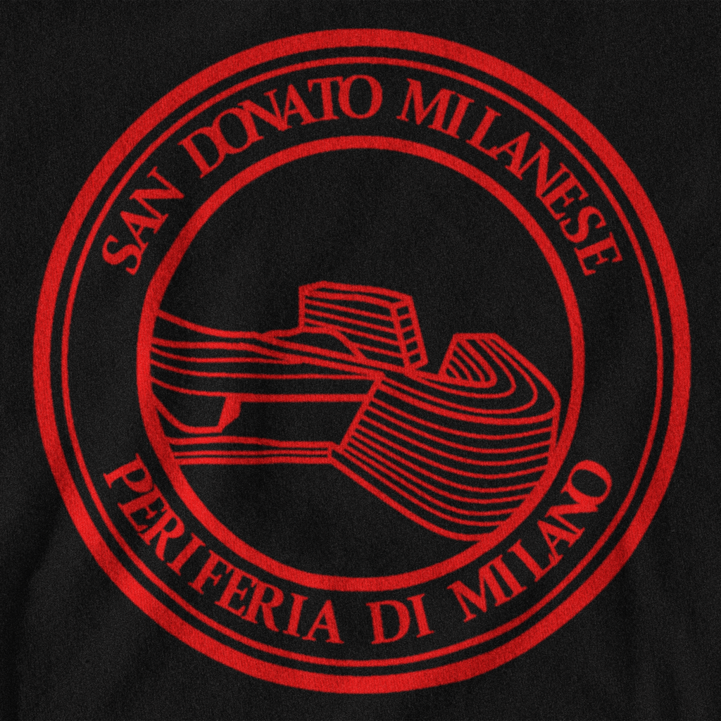 MAGLIETTA SAN DONATO MILANESE ROSSONERA - PERIFERIA DI MILANO
