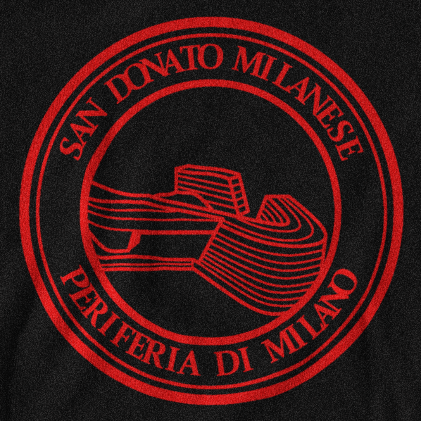 MAGLIETTA SAN DONATO MILANESE ROSSONERA - PERIFERIA DI MILANO