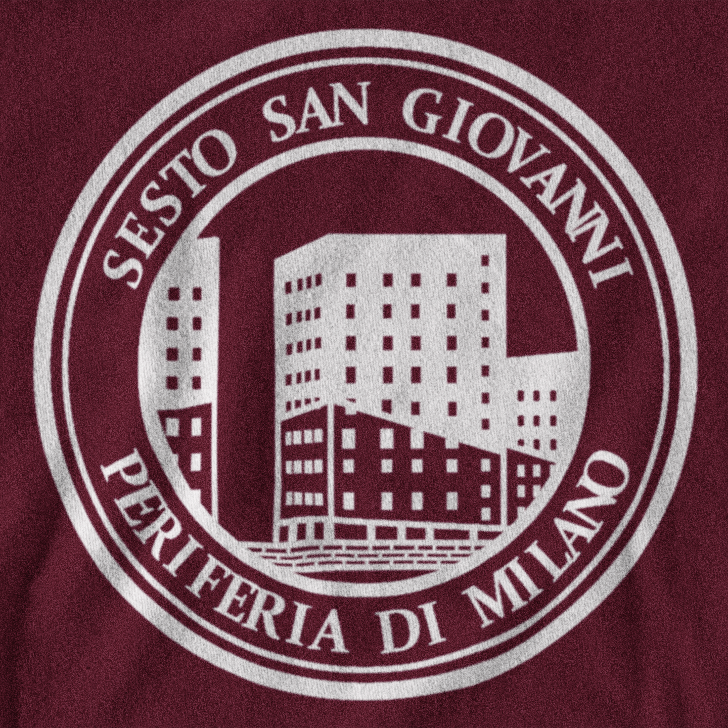 MAGLIETTA SESTO SAN GIOVANNI ROSSONERA - PERIFERIA DI MILANO