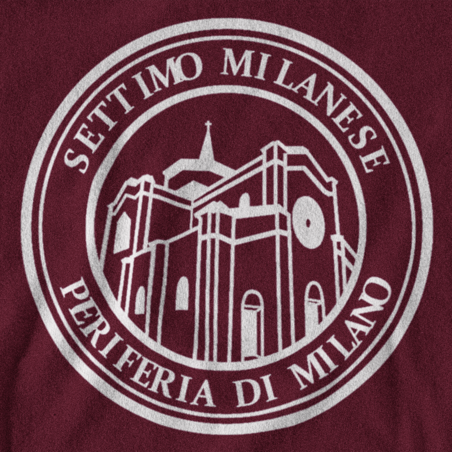 MAGLIETTA SETTIMO MILANESE ROSSONERA - PERIFERIA DI MILANO