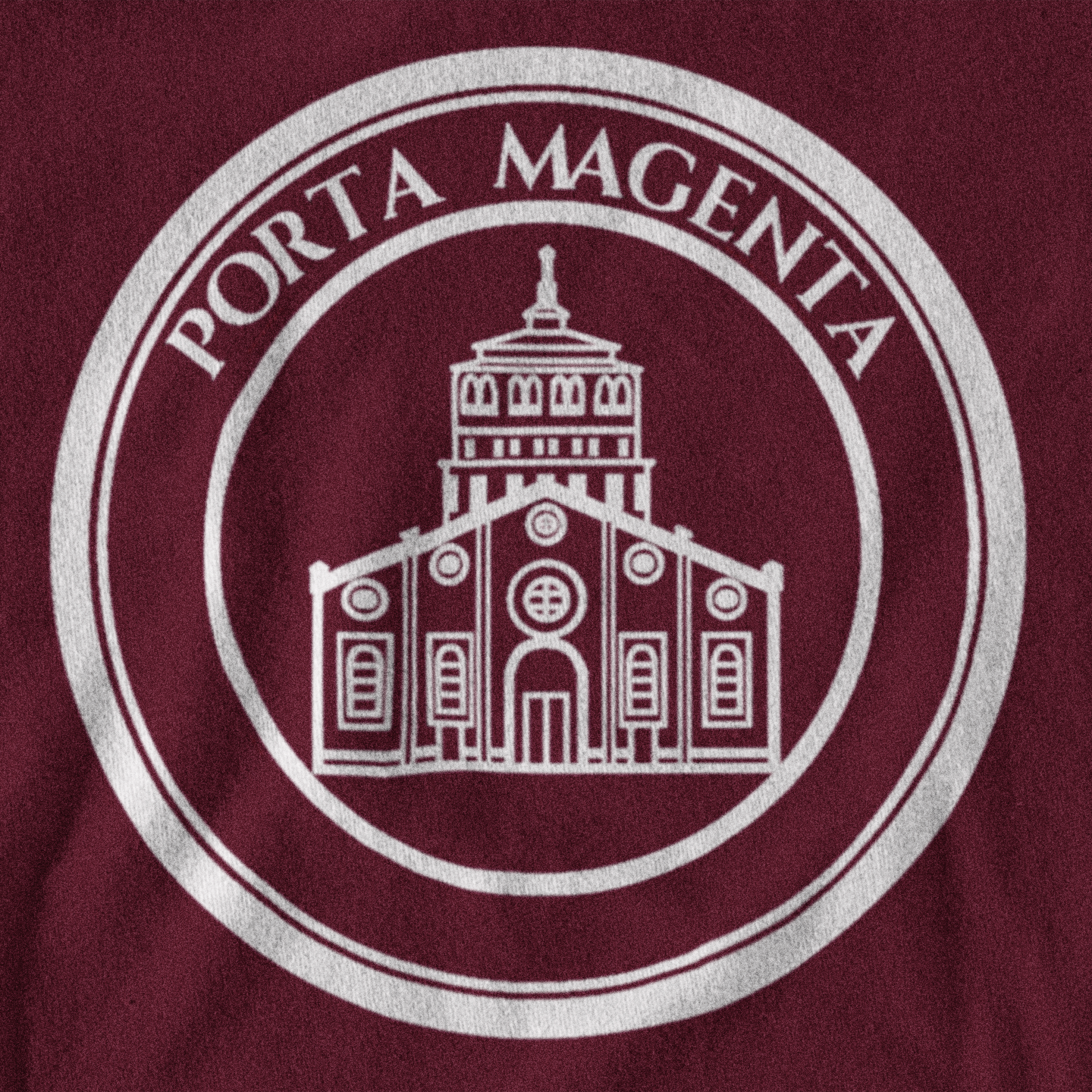 MAGLIETTA PORTA MAGENTA ROSSONERA
