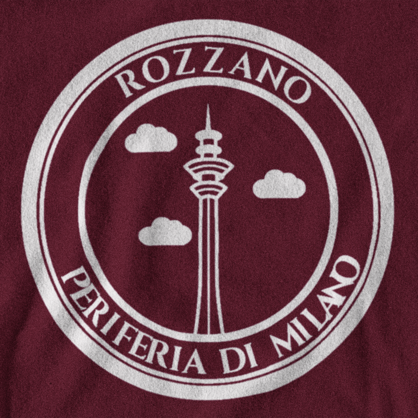 MAGLIETTA ROZZANO ROSSONERA - PERIFERIA DI MILANO