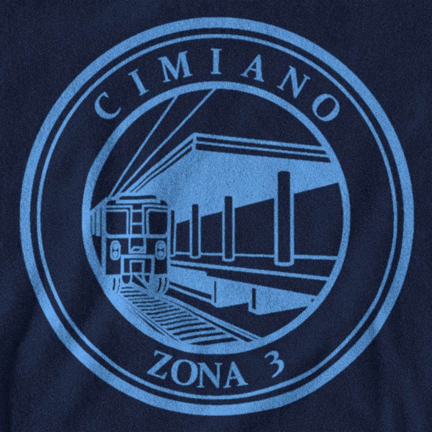 MAGLIETTA CIMIANO (ZONA 3) NERAZZURRA