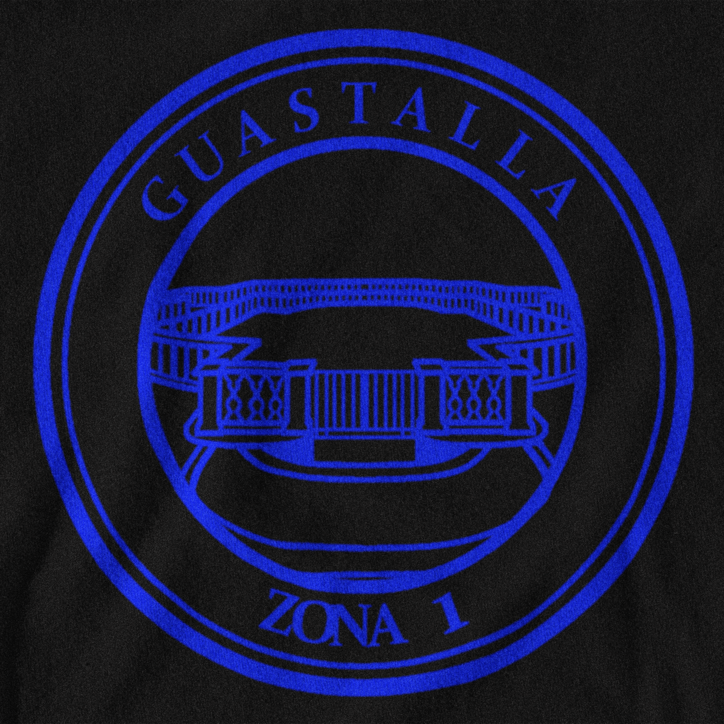 MAGLIETTA GUASTALLA (ZONA 1) NERAZZURRA