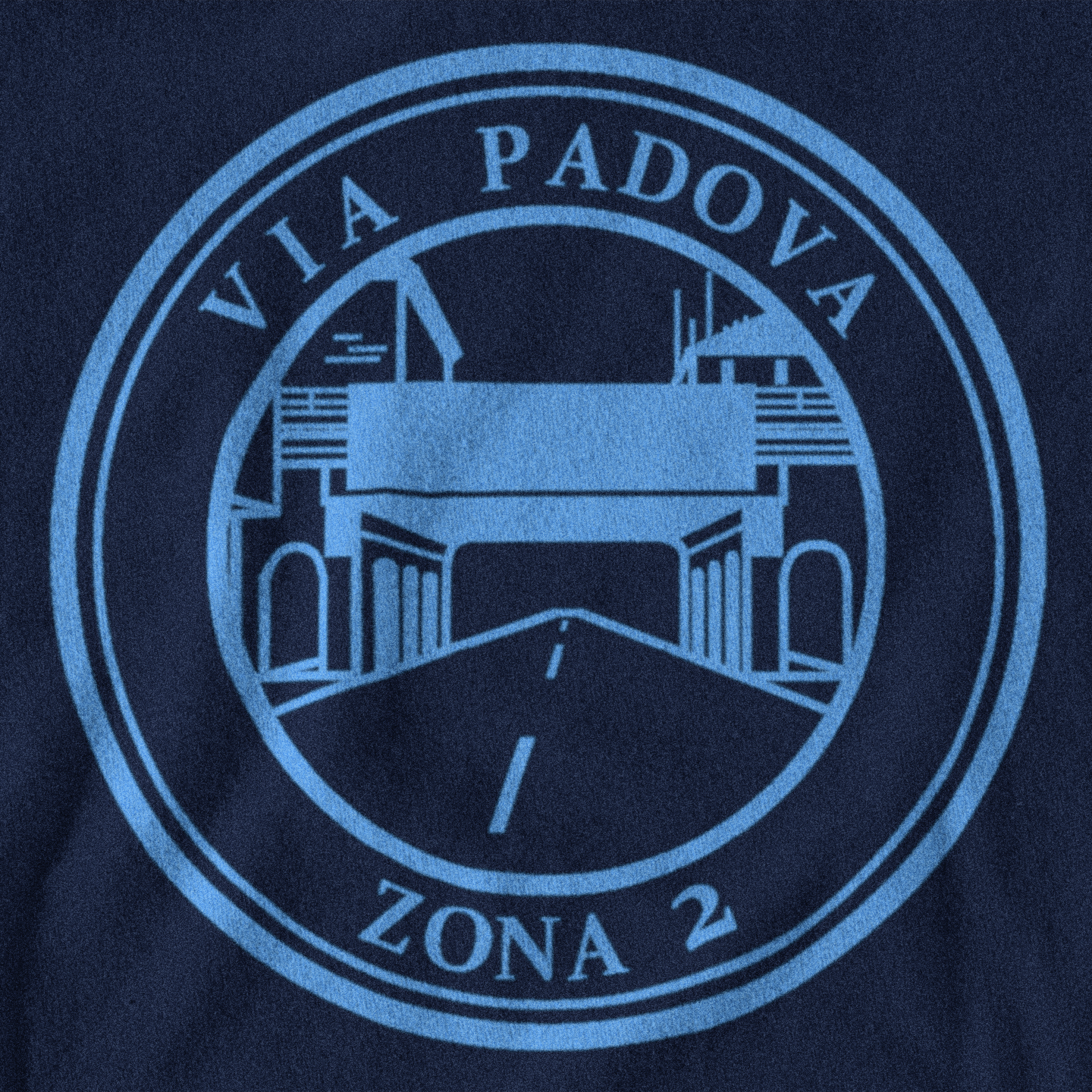 MAGLIETTA VIA PADOVA (ZONA 2) NERAZZURRA