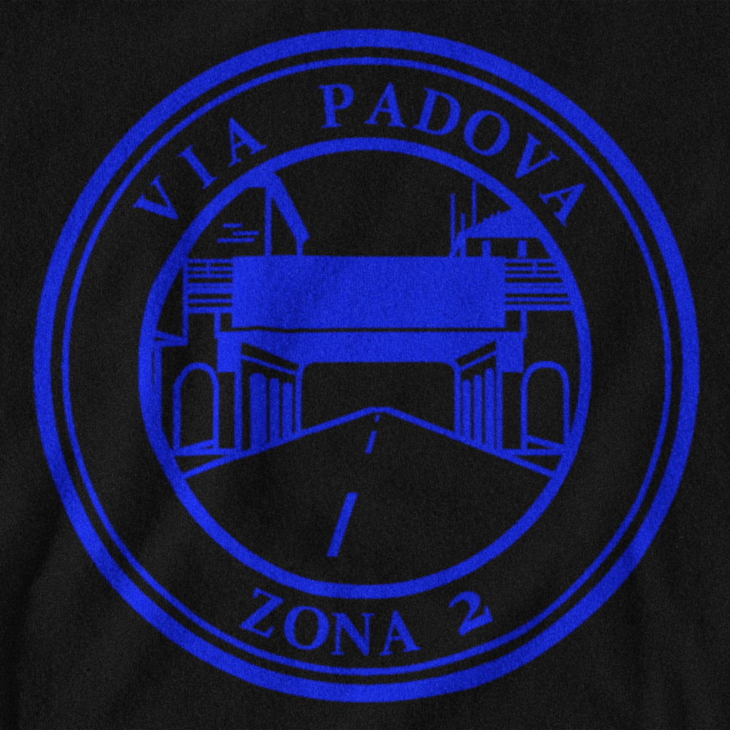 MAGLIETTA VIA PADOVA (ZONA 2) NERAZZURRA