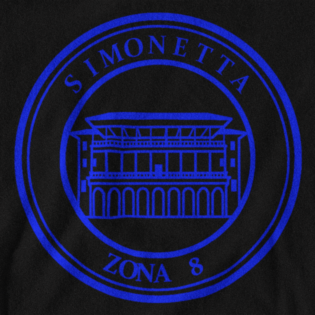 MAGLIETTA SIMONETTA (ZONA 8) NERAZZURRA
