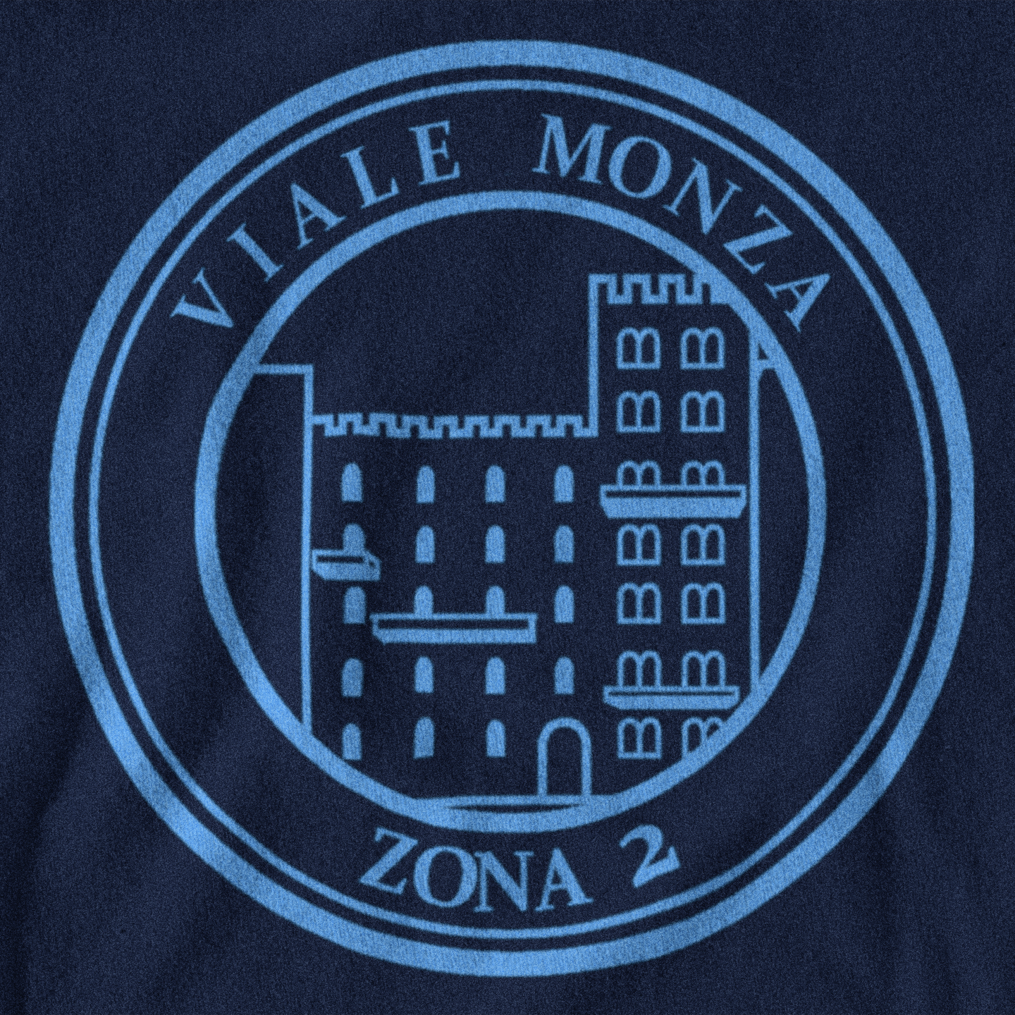 MAGLIETTA VIALE MONZA (ZONA 2) NERAZZURRA