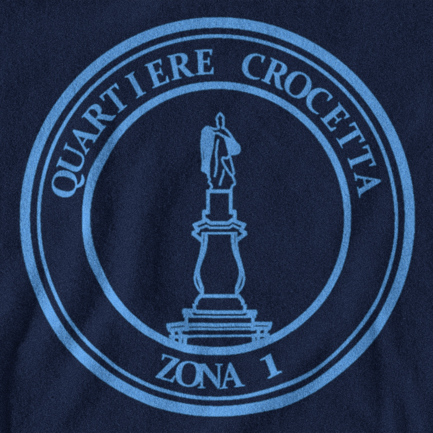 MAGLIETTA CROCETTA (ZONA 1) NERAZZURRA