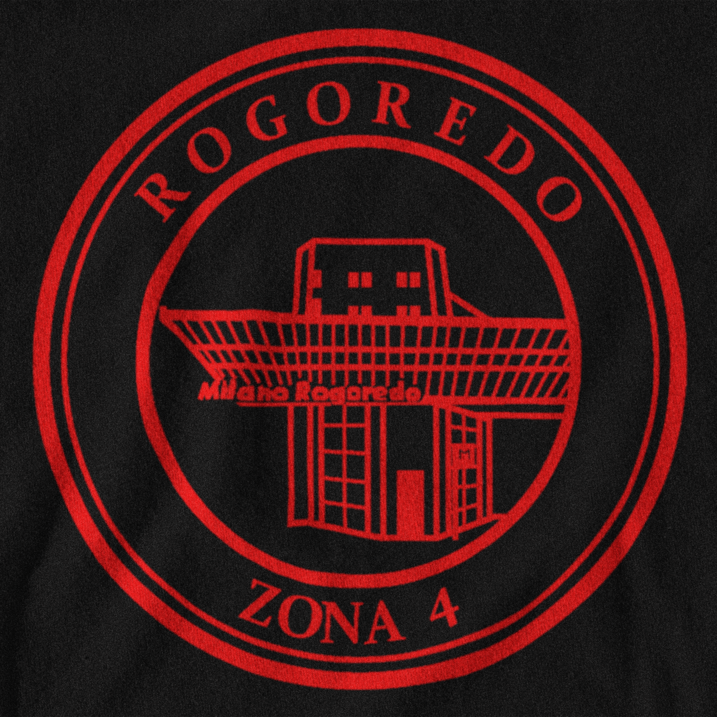 MAGLIETTA ROGOREDO (ZONA 4) ROSSONERA