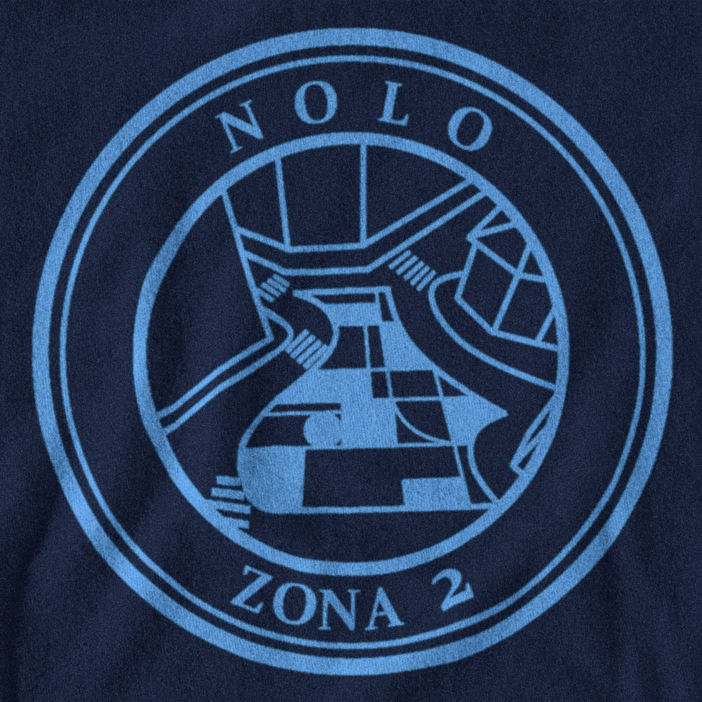 MAGLIETTA NOLO (ZONA 2) NERAZZURRA