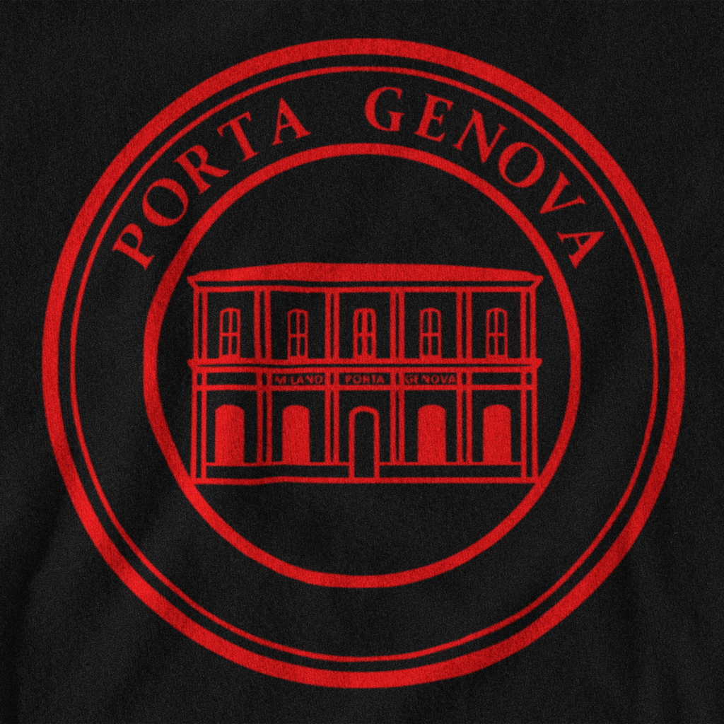 MAGLIETTA PORTA GENOVA ROSSONERA