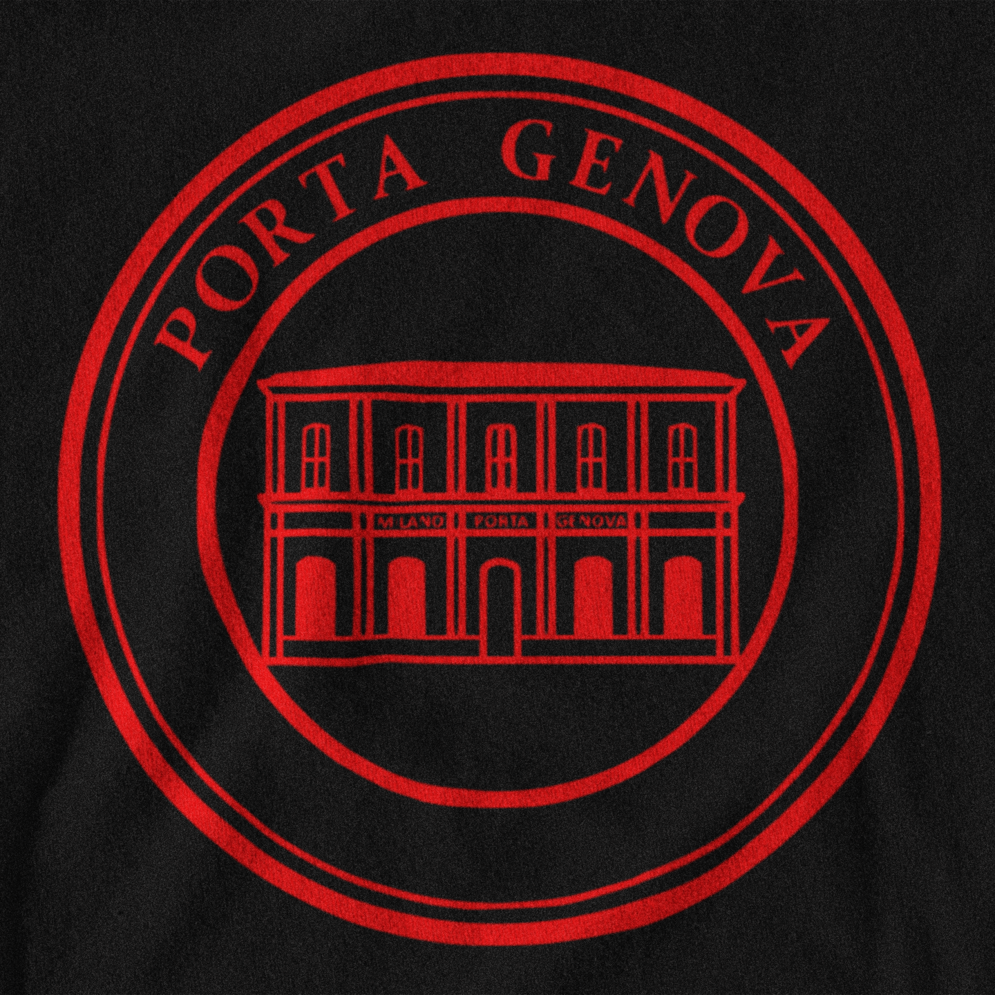 MAGLIETTA PORTA GENOVA ROSSONERA