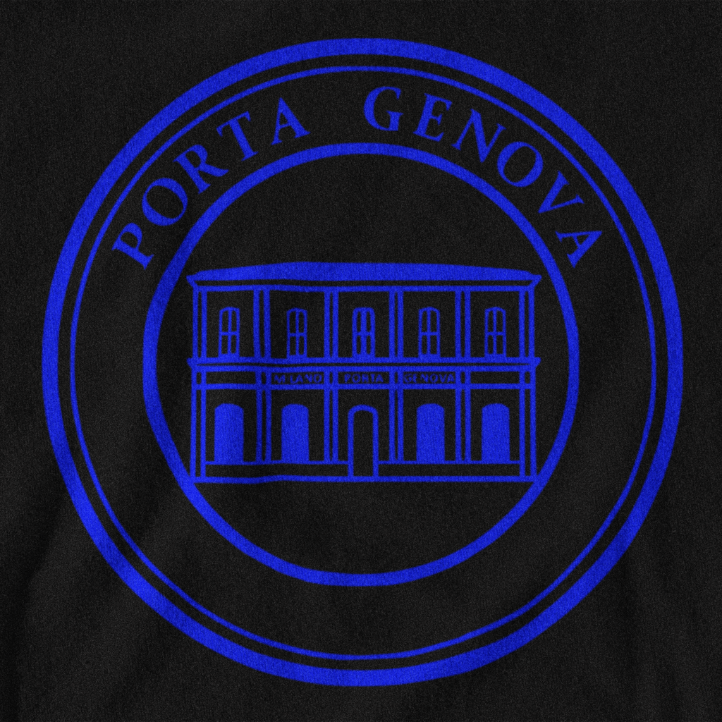 MAGLIETTA PORTA GENOVA NERAZZURRA