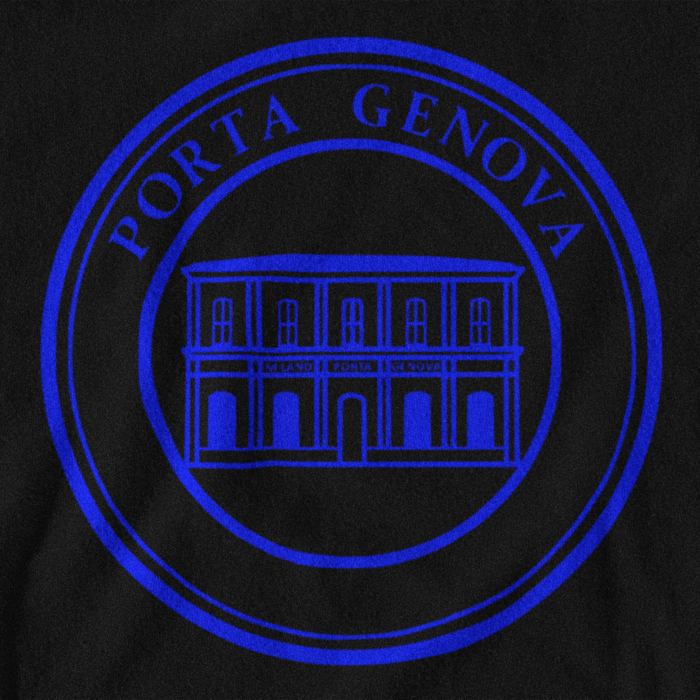 MAGLIETTA PORTA GENOVA NERAZZURRA