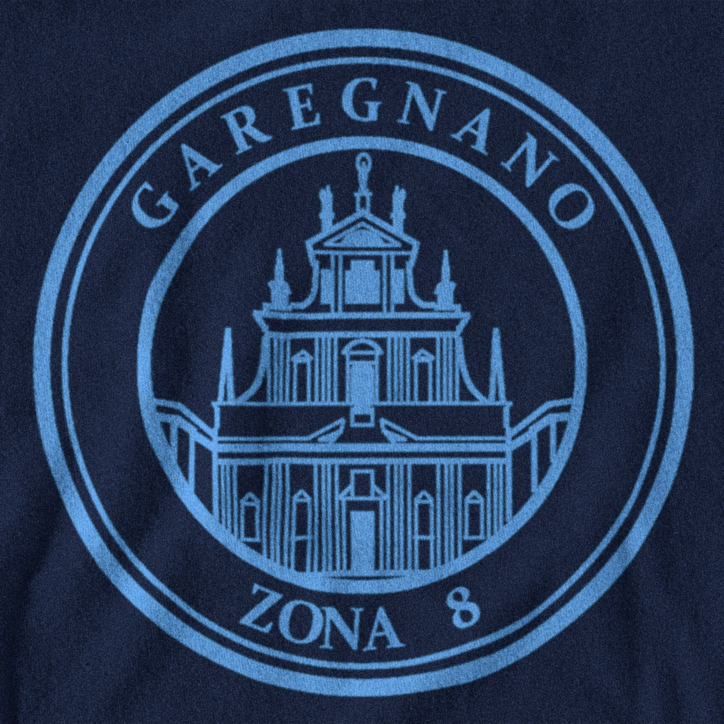 MAGLIETTA GAREGNANO (ZONA 8) NERAZZURRA