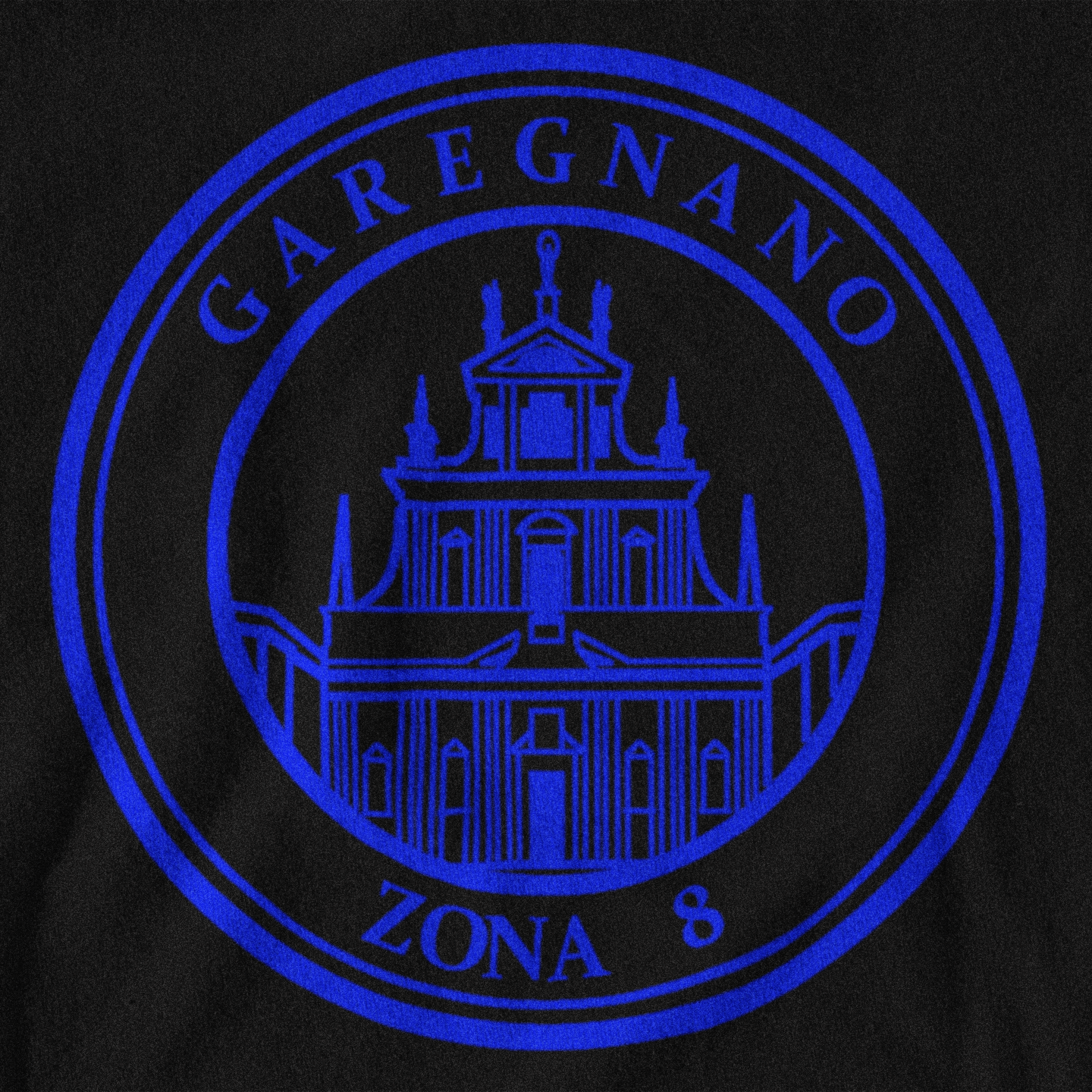 MAGLIETTA GAREGNANO (ZONA 8) NERAZZURRA