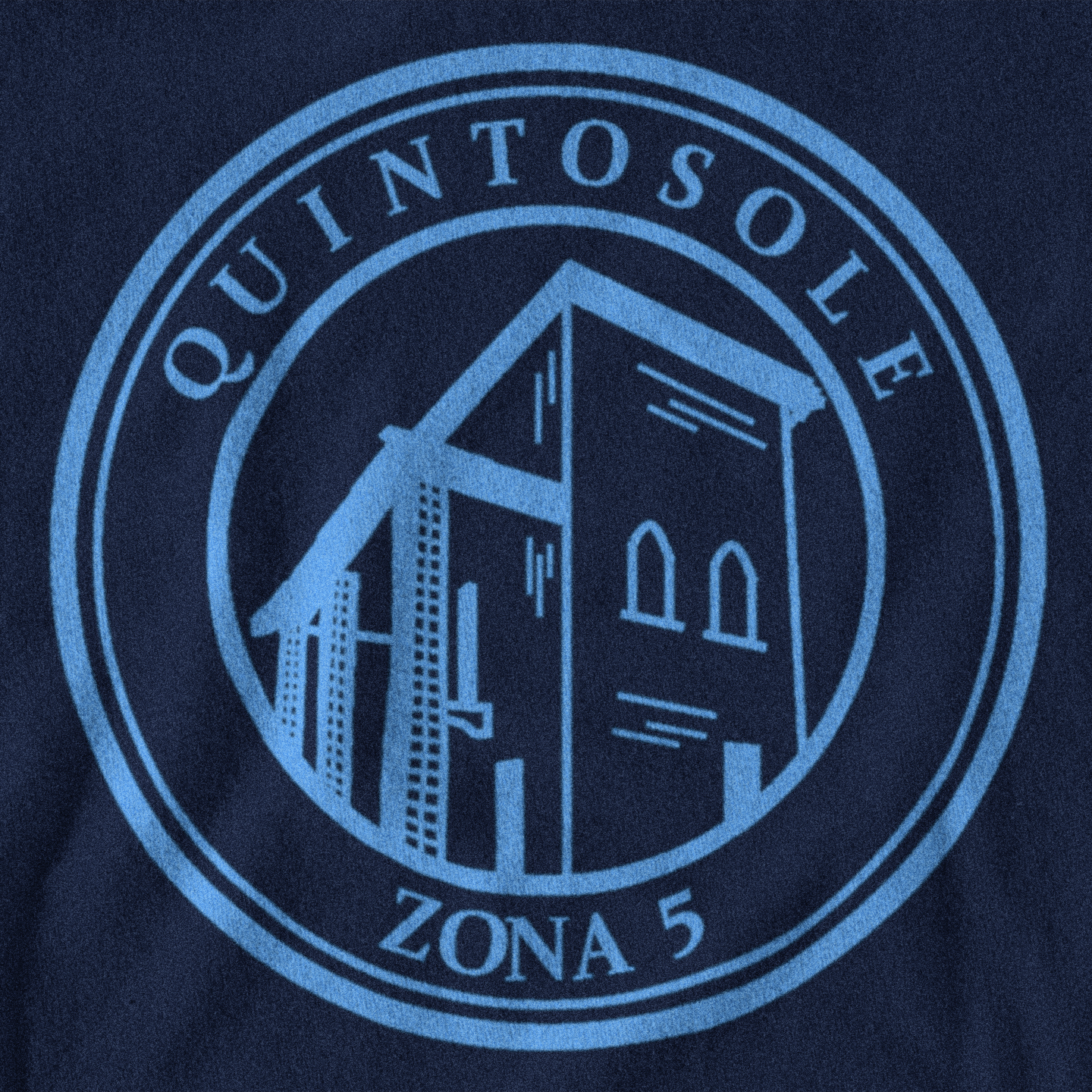 MAGLIETTA QUINTOSOLE (ZONA 5) NERAZZURRA