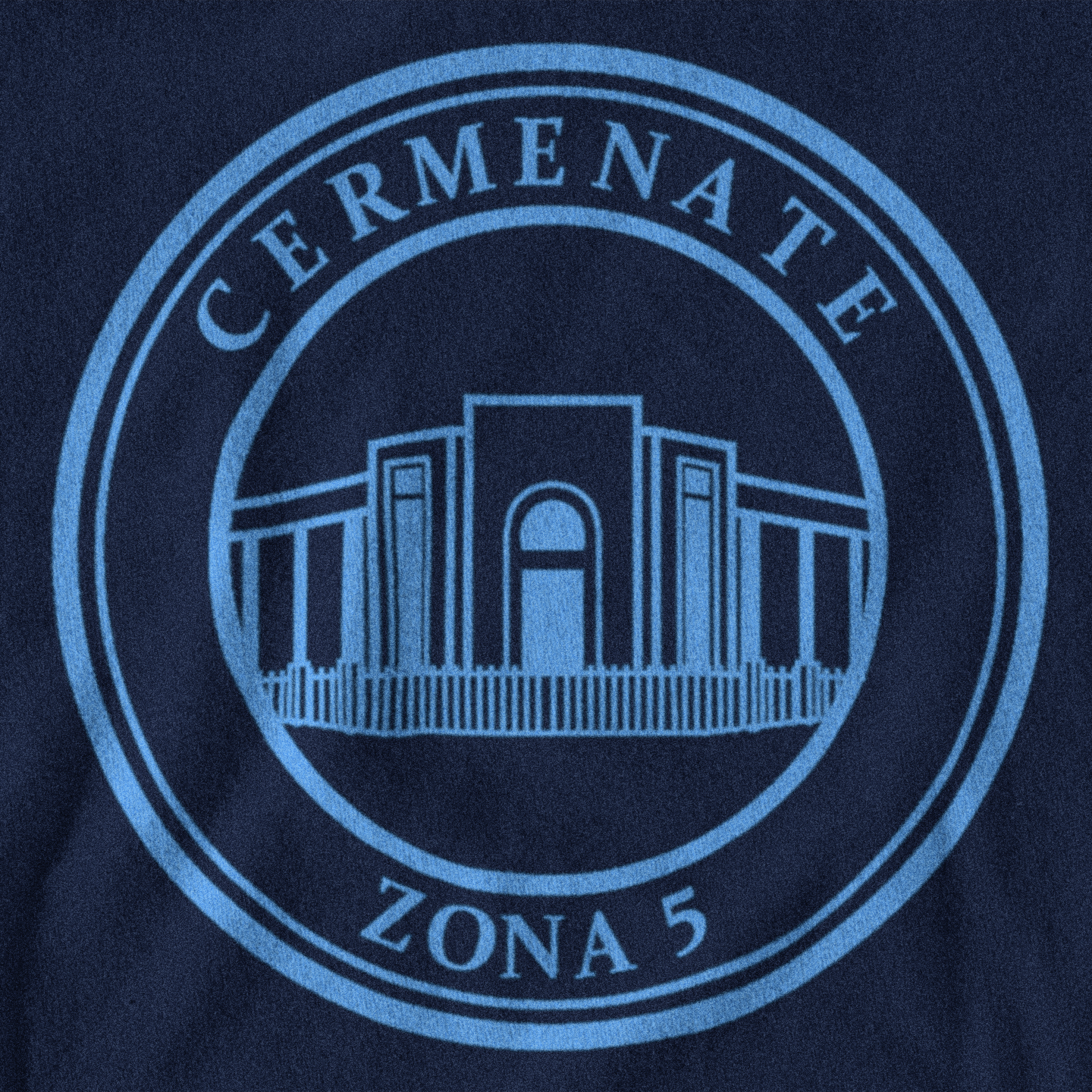 MAGLIETTA CERMENATE (ZONA 5) NERAZZURRA