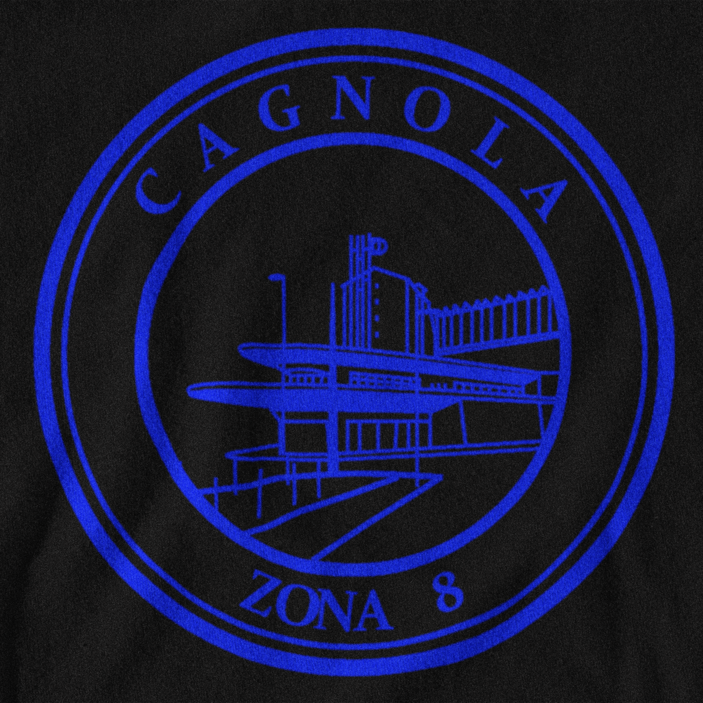 MAGLIETTA CAGNOLA (ZONA 8) NERAZZURRA