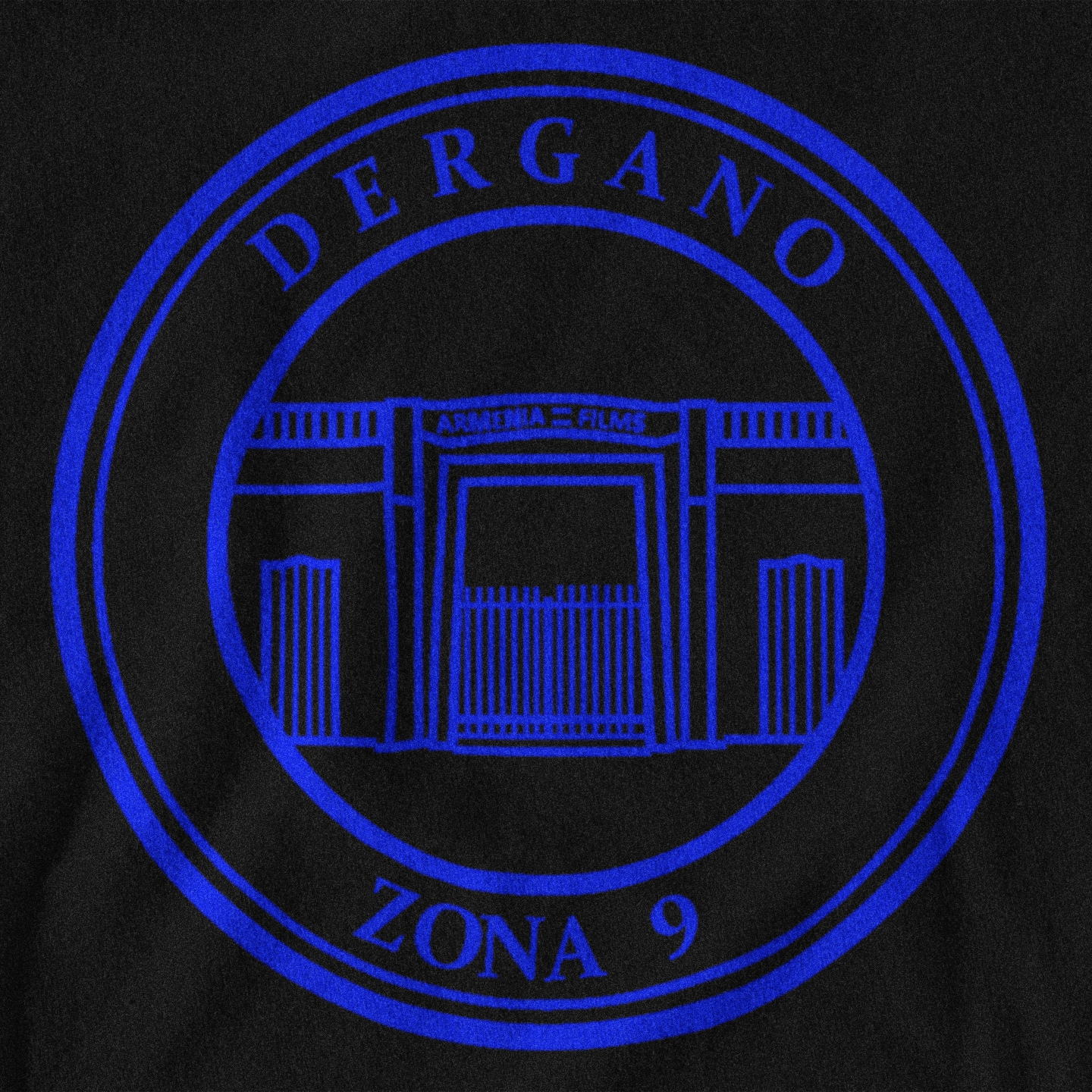 MAGLIETTA DERGANO (ZONA 9) NERAZZURRA