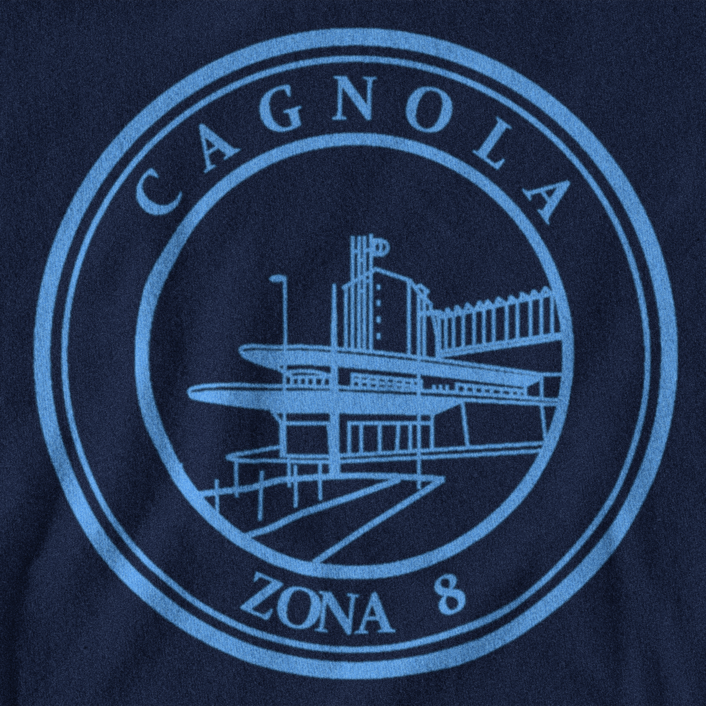 MAGLIETTA CAGNOLA (ZONA 8) NERAZZURRA