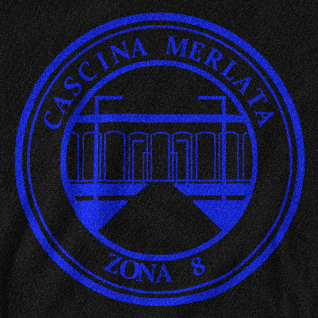 MAGLIETTA CASCINA MERLATA (ZONA 8) NERAZZURRA