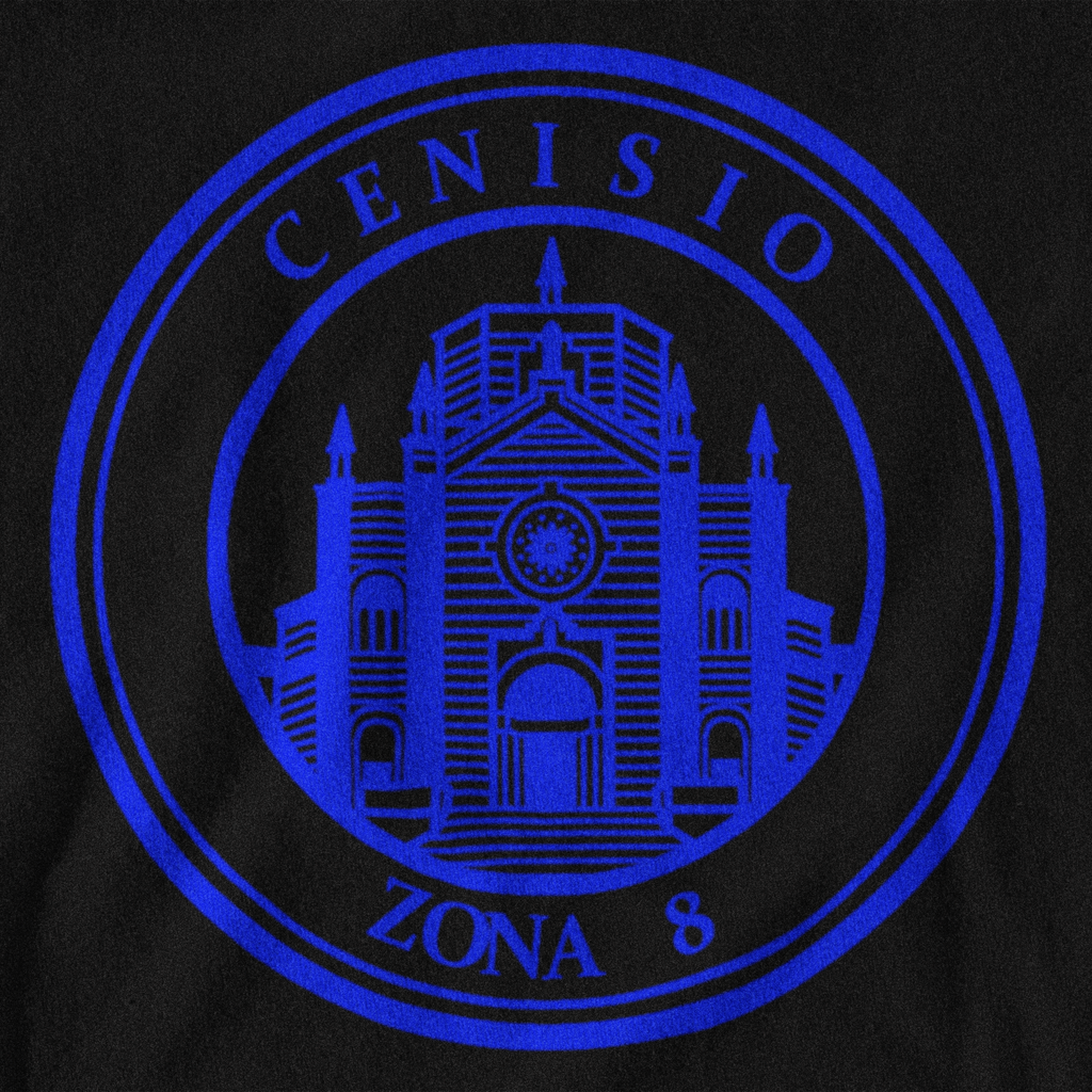 MAGLIETTA CENISIO (ZONA 8) NERAZZURRA