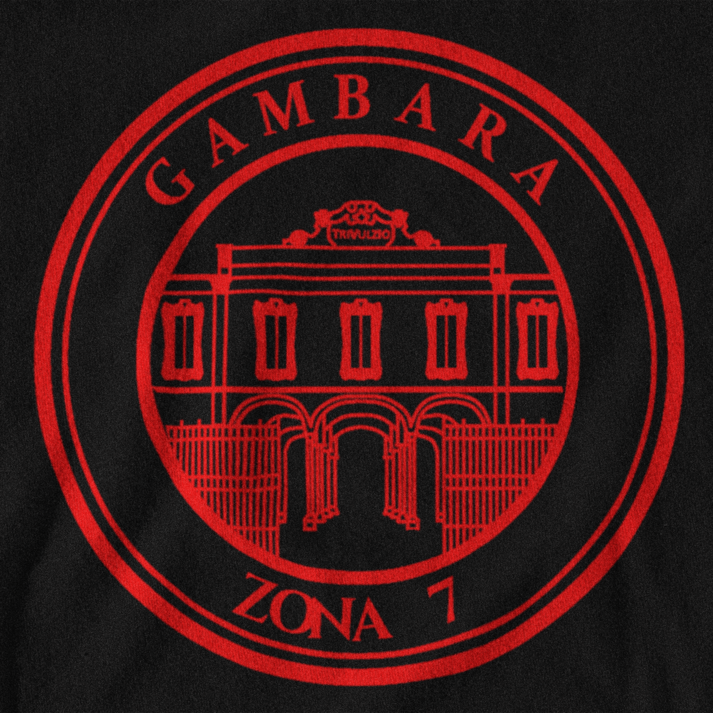 MAGLIETTA GAMBARA (ZONA 7) ROSSONERA