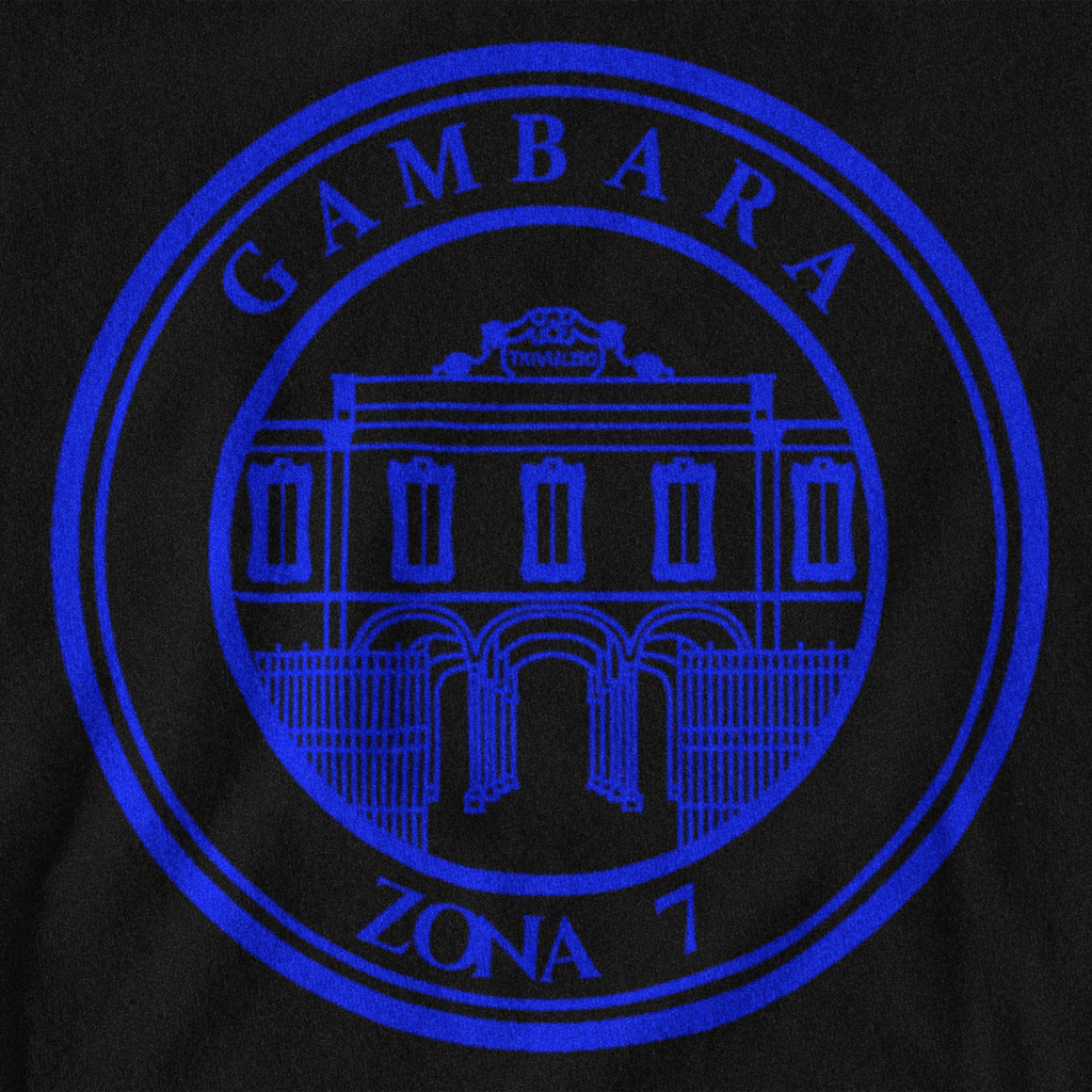 MAGLIETTA GAMBARA (ZONA 7) NERAZZURRO