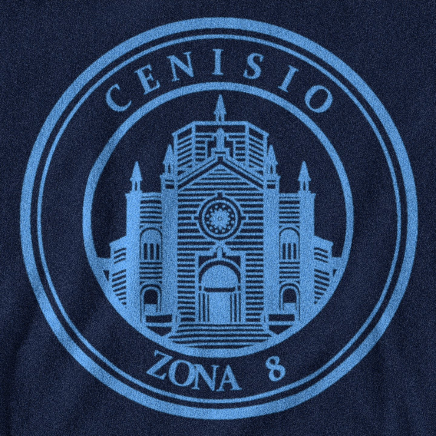 MAGLIETTA CENISIO (ZONA 8) NERAZZURRA