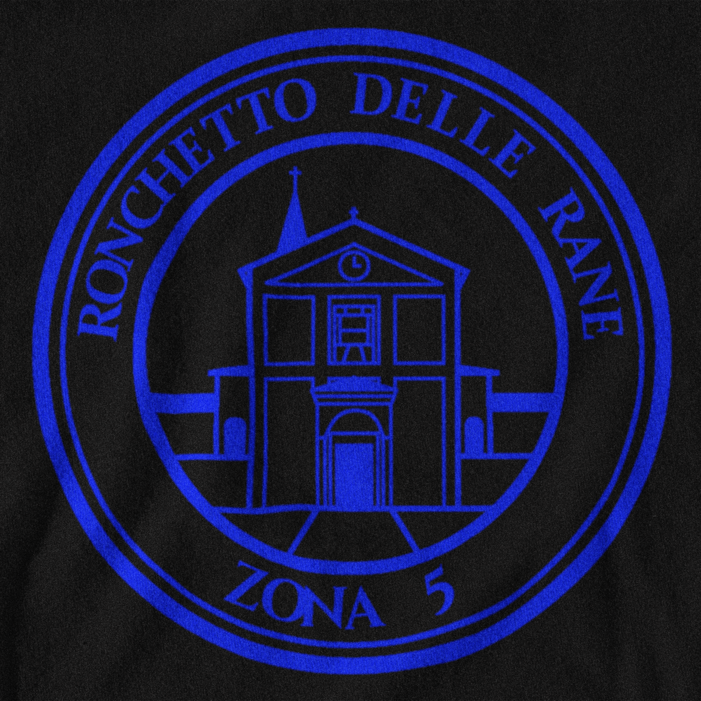 MAGLIETTA RONCHETTO DELLE RANE (ZONA 8) NERAZZURRA