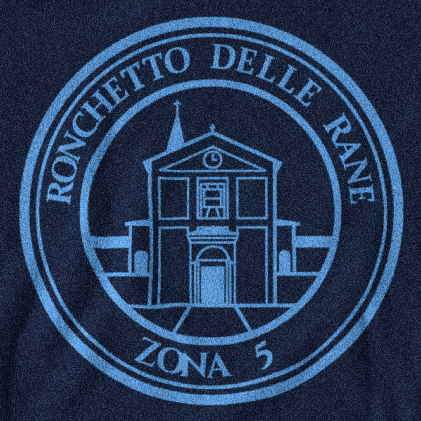 MAGLIETTA RONCHETTO DELLE RANE (ZONA 8) NERAZZURRA