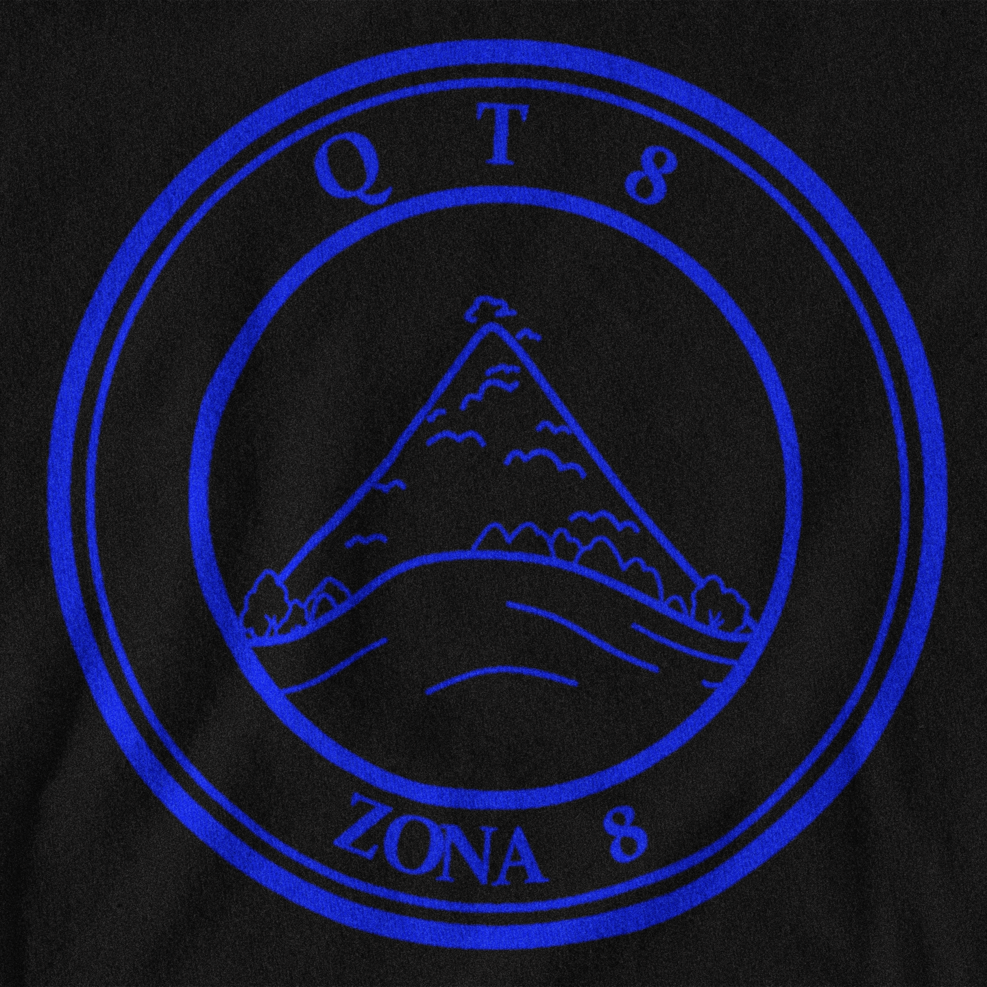 MAGLIETTA QT8 (ZONA 8) NERAZZURRA
