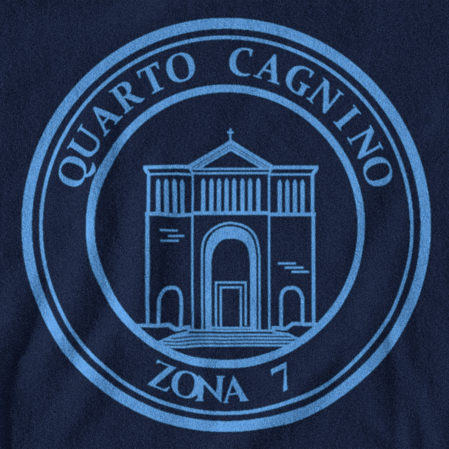 MAGLIETTA QUARTO CAGNINO (ZONA 7) NERAZZURRO