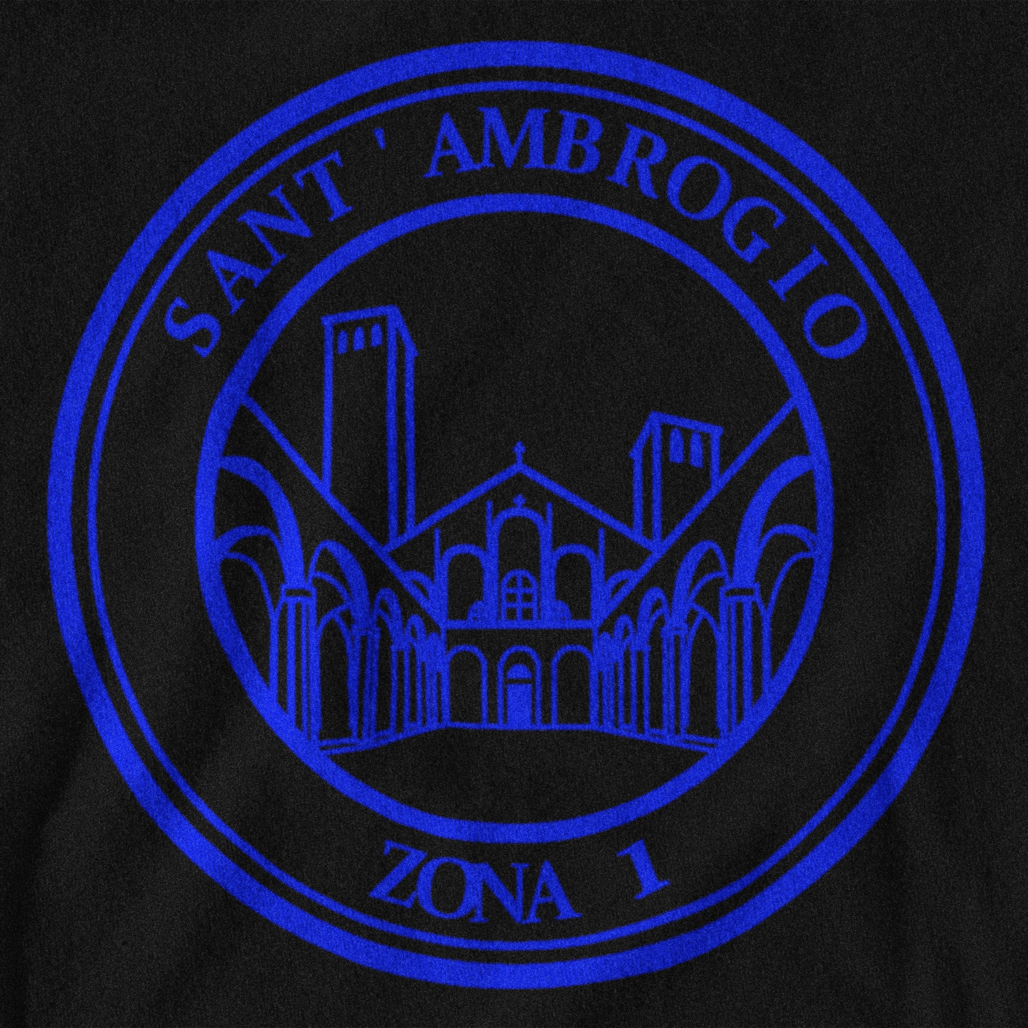 MAGLIETTA SANT'AMBROGIO (ZONA 1) NERAZZURRA