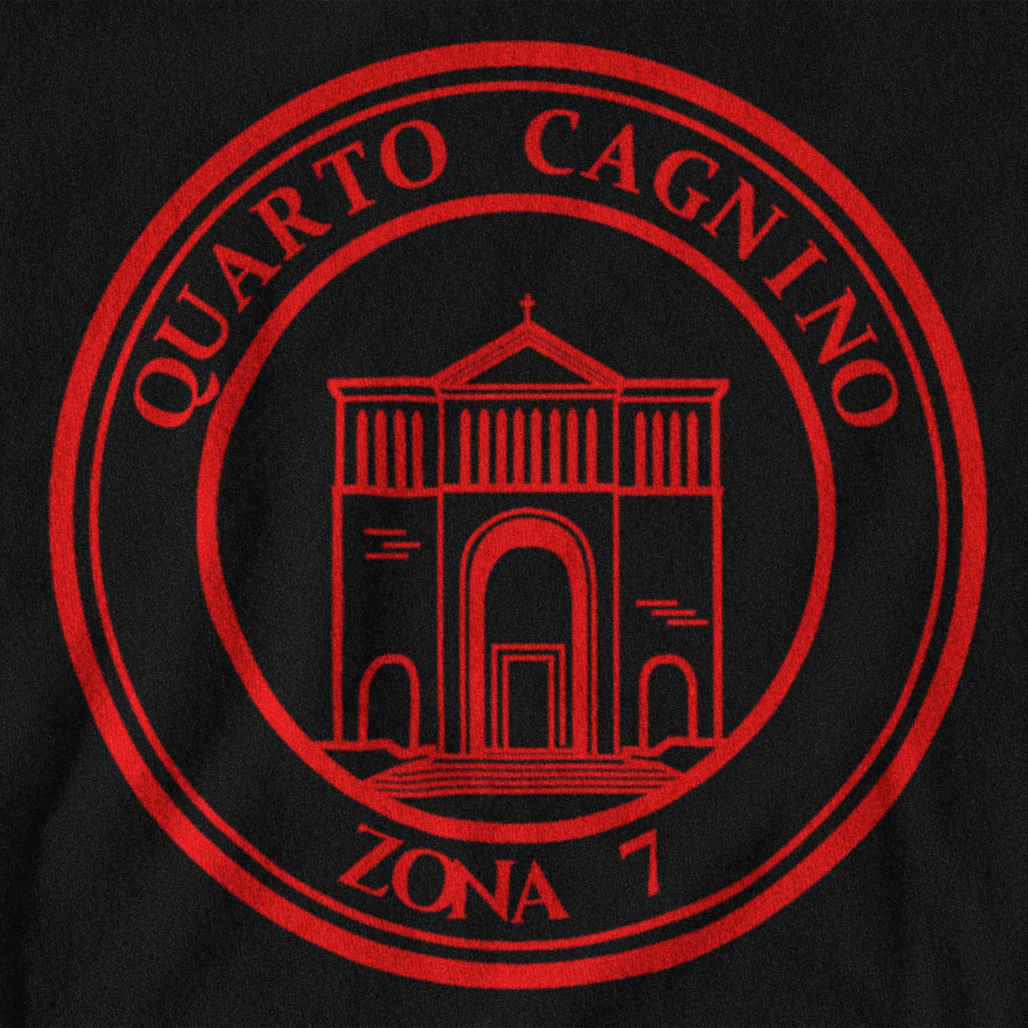 MAGLIETTA QUARTO CAGNINO (ZONA 7) ROSSONERO