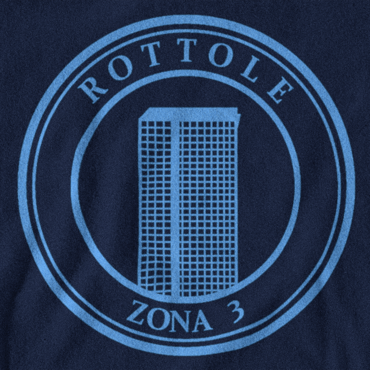 MAGLIETTA ROTTOLE (ZONA 3) NERAZZURRO