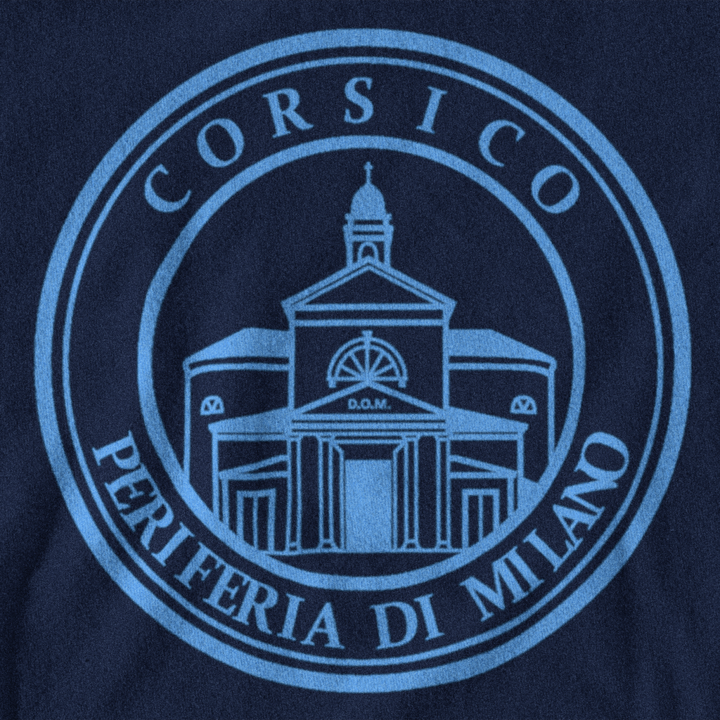 MAGLIETTA CORSICO NERAZZURRA - PERIFERIA DI MILANO