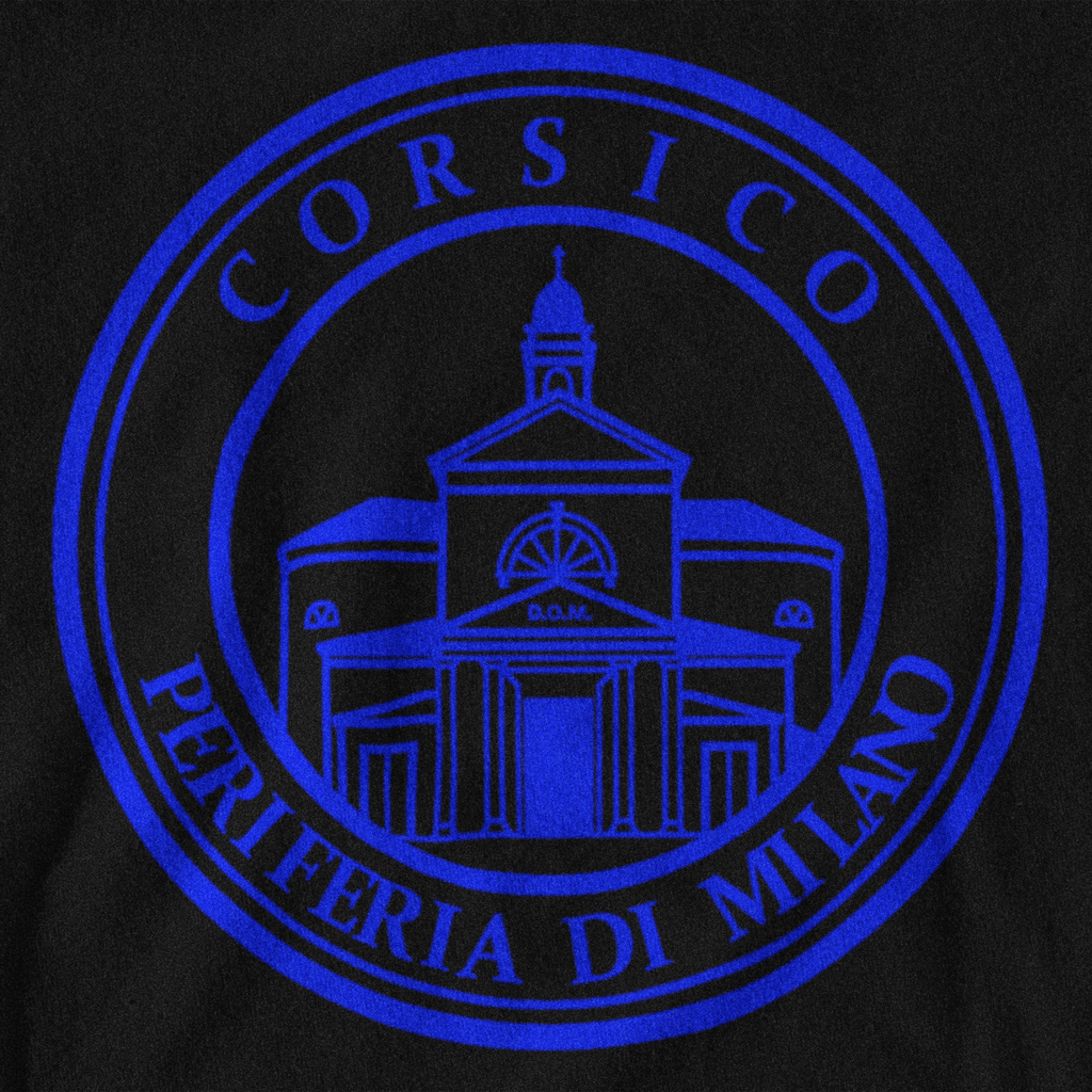 MAGLIETTA CORSICO NERAZZURRA - PERIFERIA DI MILANO