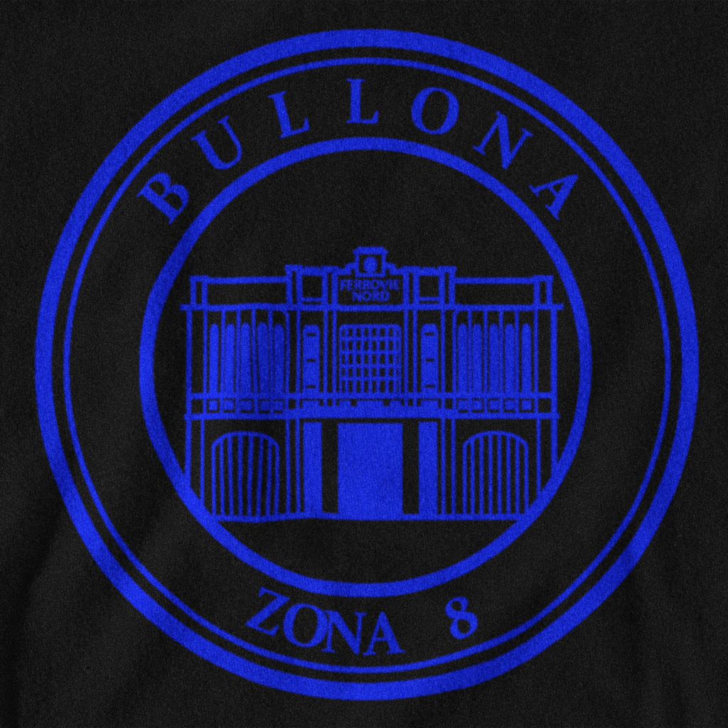 MAGLIETTA BULLONA (ZONA 8) NERAZZURRA