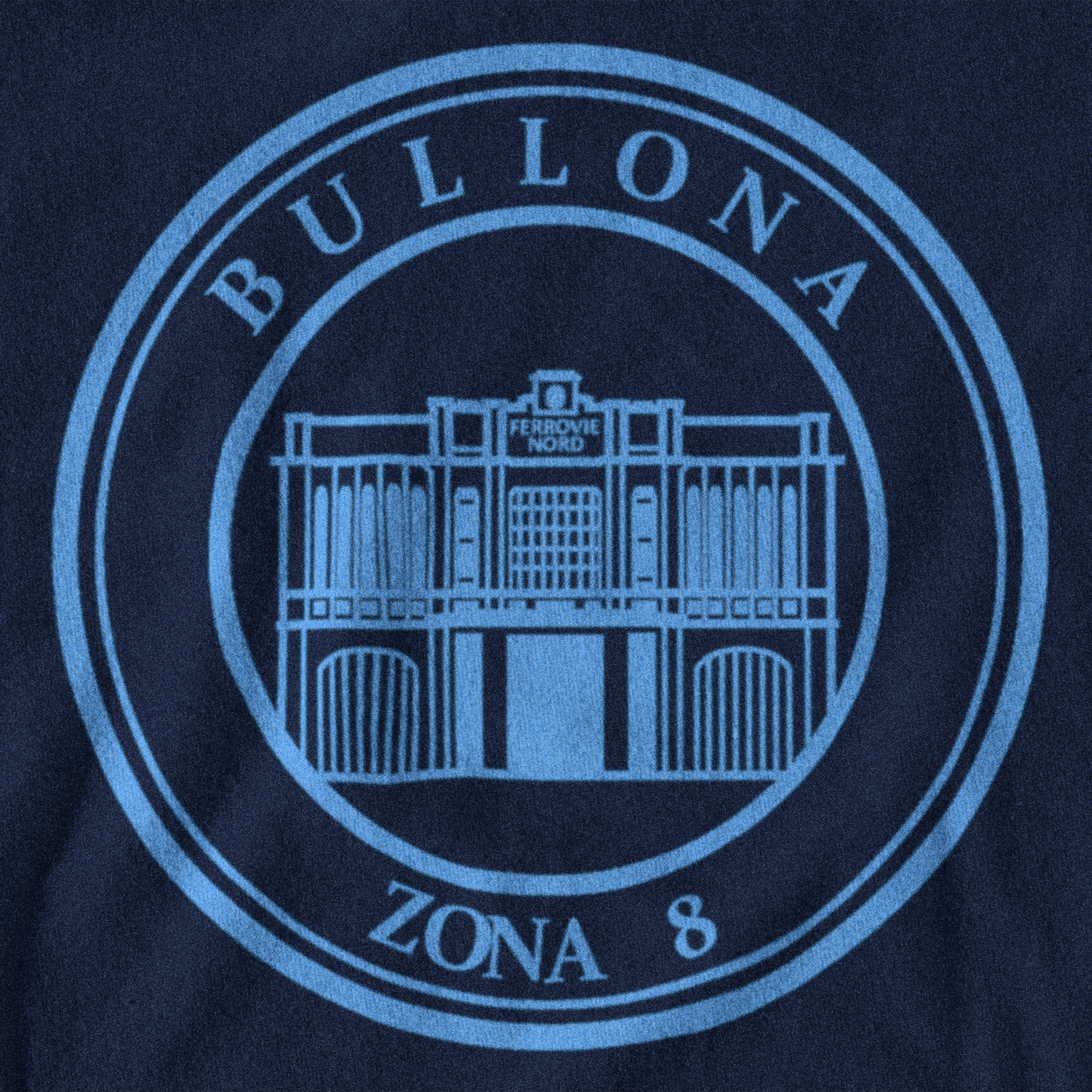 MAGLIETTA BULLONA (ZONA 8) NERAZZURRA