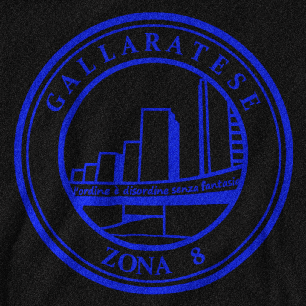MAGLIETTA GALLARATESE (ZONA 8) NERAZZURRA