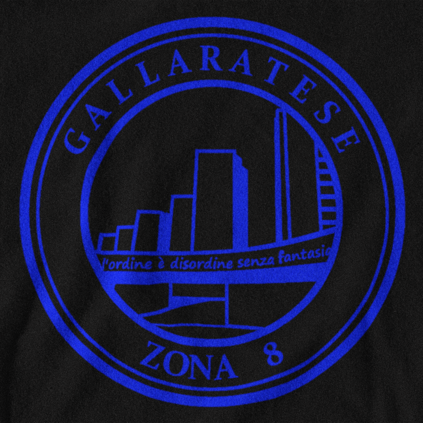 MAGLIETTA GALLARATESE (ZONA 8) NERAZZURRA